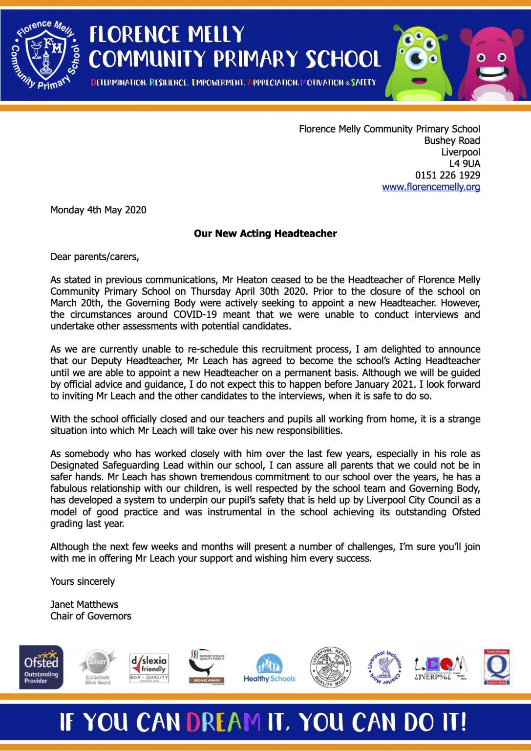 welcoming-our-new-acting-headteacher-florence-melly-community-primary